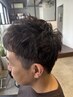 【男の魅力を引き出す！メンズ専用カット＆パーマ&スタイリング】
