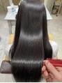 シルクレイ 新宿店(Silk-lei)&nbsp;柔らか質感で巻ける酸性ストレート！ブリーチ毛でもOKです◎