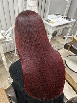 シー ヘアデザイン(see hair design) チェリーレッド
