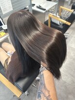 キング 梅田店(K!ng)&nbsp;縮毛矯正髪質改善ハイライトレイヤーカット梅田美容室エクステ
