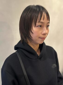 【content yumi】ミディアム　シャギー