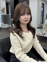 ラピステン 福岡天神 大名店(Lapis) オリーブベージュ/ブリーチなしカラー/トリートメント/韓国ヘア