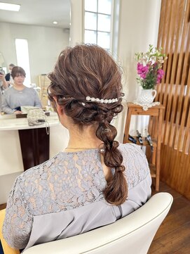 フィールプラスシェア(FEEL+share) 編み下ろしアレンジ