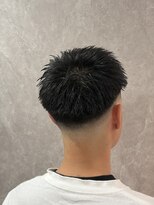 ザ クラン バイ ヘッドライト 仙台長町店(THE CLAN by HEADLIGHT)&nbsp;【フェードカット】アップバング/ミドルスキンフェード/仙台長町