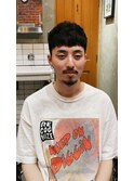 クセを活かしたラフなクロップ