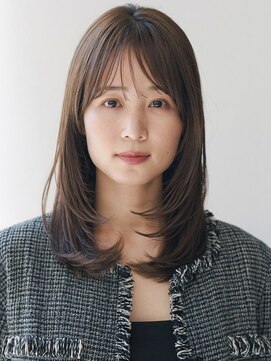 モードケイズ エミュー(MODE K's eau) 30代40代大人可愛いレイヤー似合わせ小顔カット摂津本山