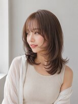 サンタフェ 一宮森本店(Santa'Fe) 30代40代50代/大人かわいい/グレイカラー/ミディアムレイヤー