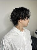  &nbsp;&nbsp;&nbsp;ツヤ感ウェーブパーマ