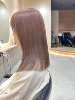 ヒビヲ 天神警固(HIBIO)&nbsp;ハイトーンミルクティーベージュカラーブリーチダブルカラー