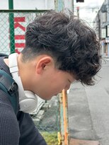 エルマーク 本山(L-MARK)&nbsp;マッシュヘア/波巻きパーマ/men's/スパイラルパーマ