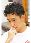 男らしいミックスパーマ BELL桜新町/用賀