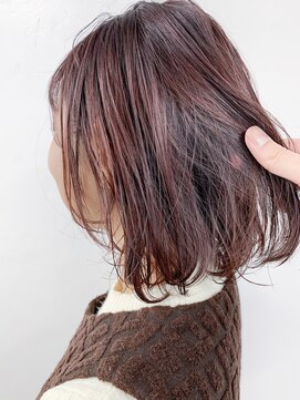 ヴェルダ 池袋店(verda) オータムボルドー×ナチュラルボブ