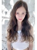 フリンジウェーブの外国人風ロングスタイル♪藤沢3