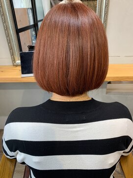 コンパス(COMPASS) オレンジブラウンボブ