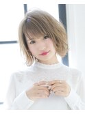 愛されフェミニンボブ　吉城