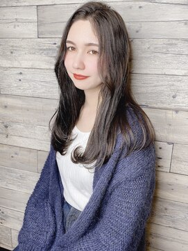 ニスル センター南店(NISURU） 似合わせカット/大人ガーリー/ダークアッシュ/着物/センター南