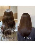 23髪質改善カラーコース☆トリートメント/ヘッドスパ/髪質改善