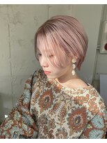 ネルバイグリーン(Nelle by green) baby pink × handsome short