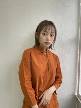 フェメ 立川(PHEME) 外はねボブ顔まわりレイヤー