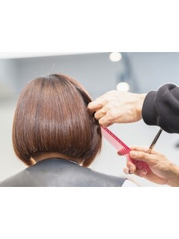 悩める大人女性の為のサロン《chouette》＊気になる白髪もしっかりカバーしながら透明感のある艶髪に☆