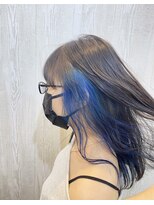 テーラヘアー 東金店(TELA HAIR)&nbsp;インナー×コバルトブルー