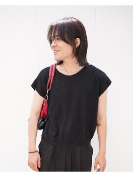 ヒカリス 東三国(HIKARIS) 笑顔溢れるメンズボブ/レイヤーボブ/メンズロング/センター分け