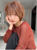 ショートカールセミディシアーカラー姫カット【工藤昴】