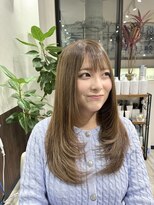 ベルヘアーデザイン 堺東(Belle hair Design)&nbsp;前上がりレイヤー/レイヤーカット/ロングレイヤー/前上がり/堺東