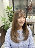 前上がりレイヤー/レイヤーカット/ロングレイヤー/前上がり/堺東
