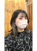 インナーカラーボブ