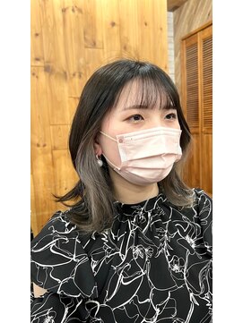 ヘアーズルーム 近鉄八尾(hair's RooM) インナーカラーボブ