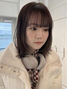 ロンドアンメゾン 原宿(Lond un Maison.) イメチェン外ハネボブ美髪ワイドバングレイヤー縮毛矯正/原宿