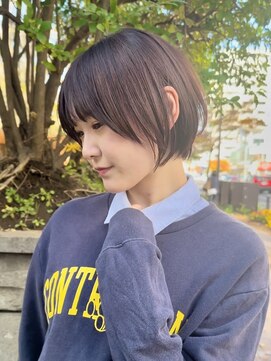 アイドットプラスサッポロ 札幌(i.+SAPPORO) 似合わせカット小顔ショートメルティカラー白髪ぼかし札幌美容室