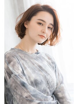 エスドットブルーム(S.BROOM) 【S.BROOM　なんば】ゆるふわボブ×ラフスタイル