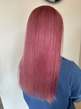 ヘアーアトリエルキナ(hair atelier LUCINA) ピンクカラー