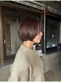 丸みショートボブ