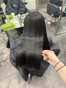 洗煉(SENREN) 髪質改善トリートメント＋艶カラー