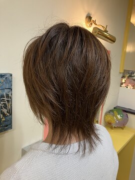 美容室 ステラ ハイレイヤーウルフ