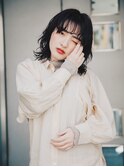 ボブ/グレージュ/大人女性/レイヤー/ショート[梅ヶ丘]