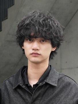 フィフスパーク(fifth PARK) 渋谷シャドウパーマ緩めパーマ波巻きスパイラルマッシュウルフ