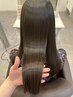 ♪本気の髪質改善♪カット＋カラー+縮毛矯正+4stepTR+ULTOWA￥36700→24900