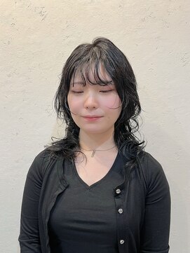 ユニコ(unico) ボブ　パーマ　ウルフ　髪質改善　【unico 川崎】工藤梨花