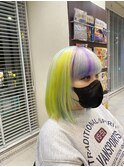 ミズイロ×キミドリ×ムラサキ＆刈り上げデザイン