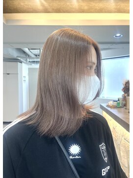 パーク(PARK) ベージュカラー/ムラ修正　町田　髪質改善