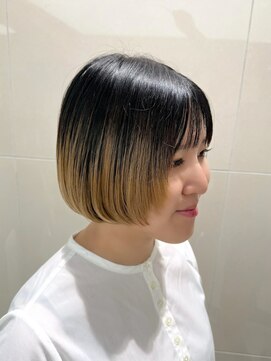 ピークアブー ワン(PEEK-A-BOO ONE) #ボブ＃前上がりボブ＃３０代４０代ヘア