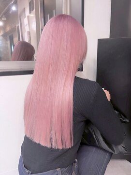 ベレーザ 渋谷神南(Beleza) 16231ブリーチ&ダブルカラーラベンダーパープルモーヴピンク