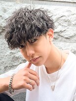 エルマーク 高槻(L-MARK) ツイストスパイラル/スパイラルパーマ/メンズ/マッシュ/眉毛