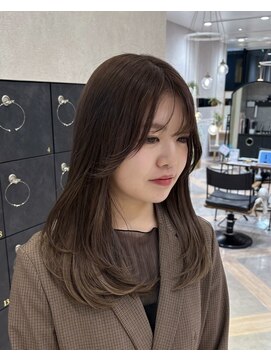 ザザ シンジュク(ZA/ZA shinjuku) 王道愛されブラウン×ローレイヤーカット