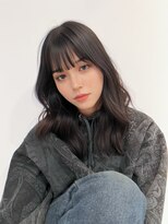 シーン(SCENE)&nbsp;[天神今泉/黒髪カタログ/クラゲヘアー/オリーブグレー]