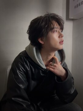 刈部倶楽舞 フェザーパーマ × ダウンパーマ【朝久】